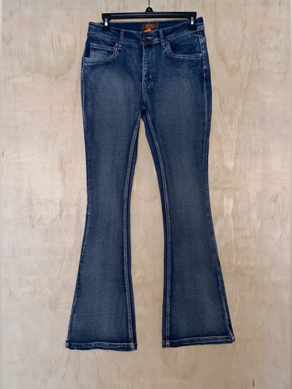 Crest Dark Blue Flare Jeans for Women